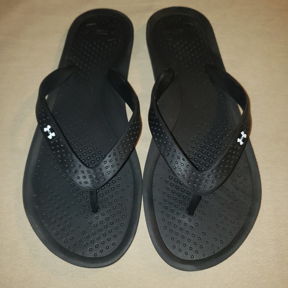 Under Armour flip flops